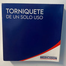 Cargar imagen en el visor de la galería, TORNIQUETE DE UN SOLO USO DE PAPEL /PLÁSTICO LIBRE DE LÁTEX
